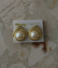 Pearl Statement Earrings