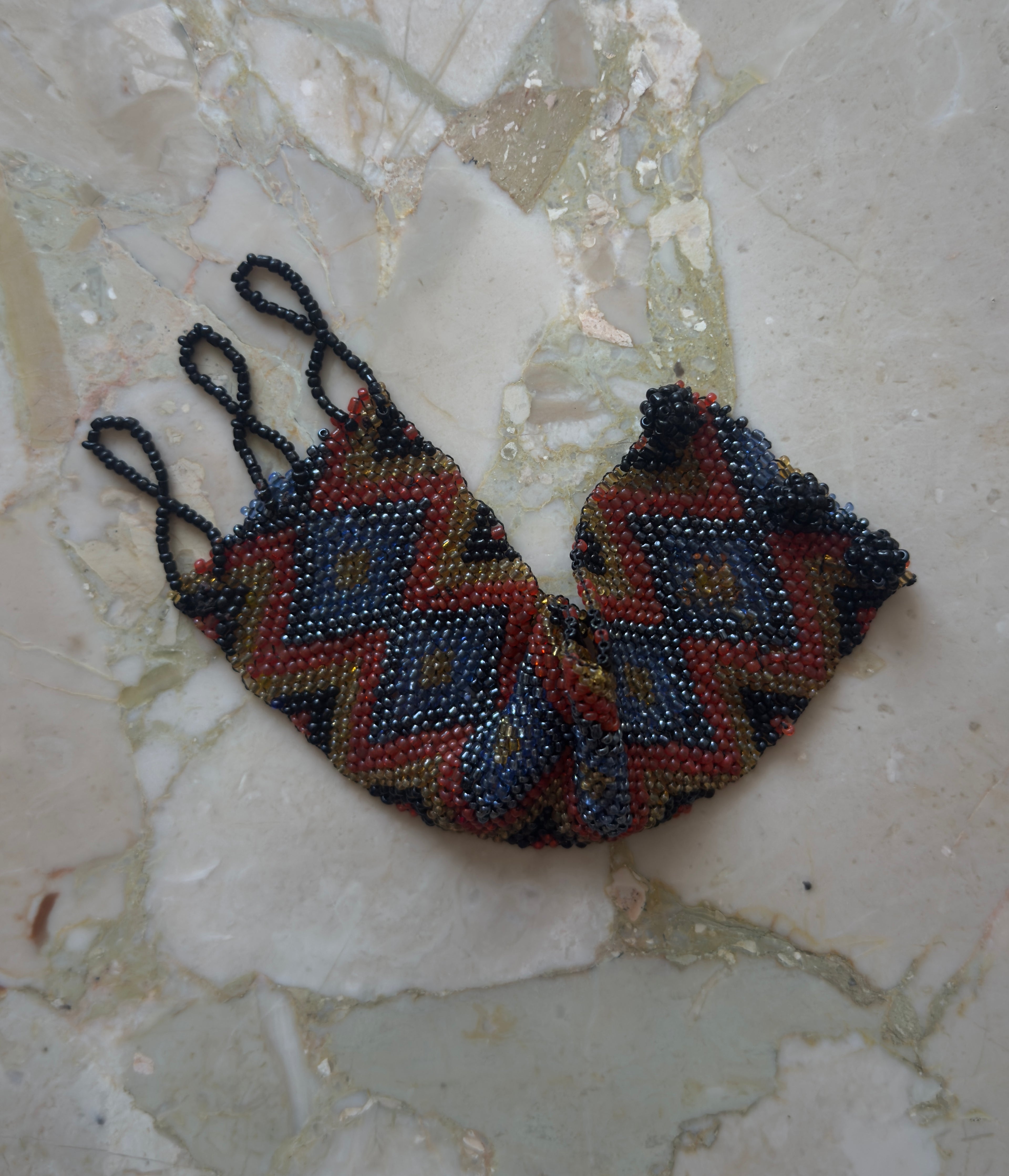 Ethnic Beaded Cuff Bracelet