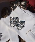 Vintage Drama Mask Brooch